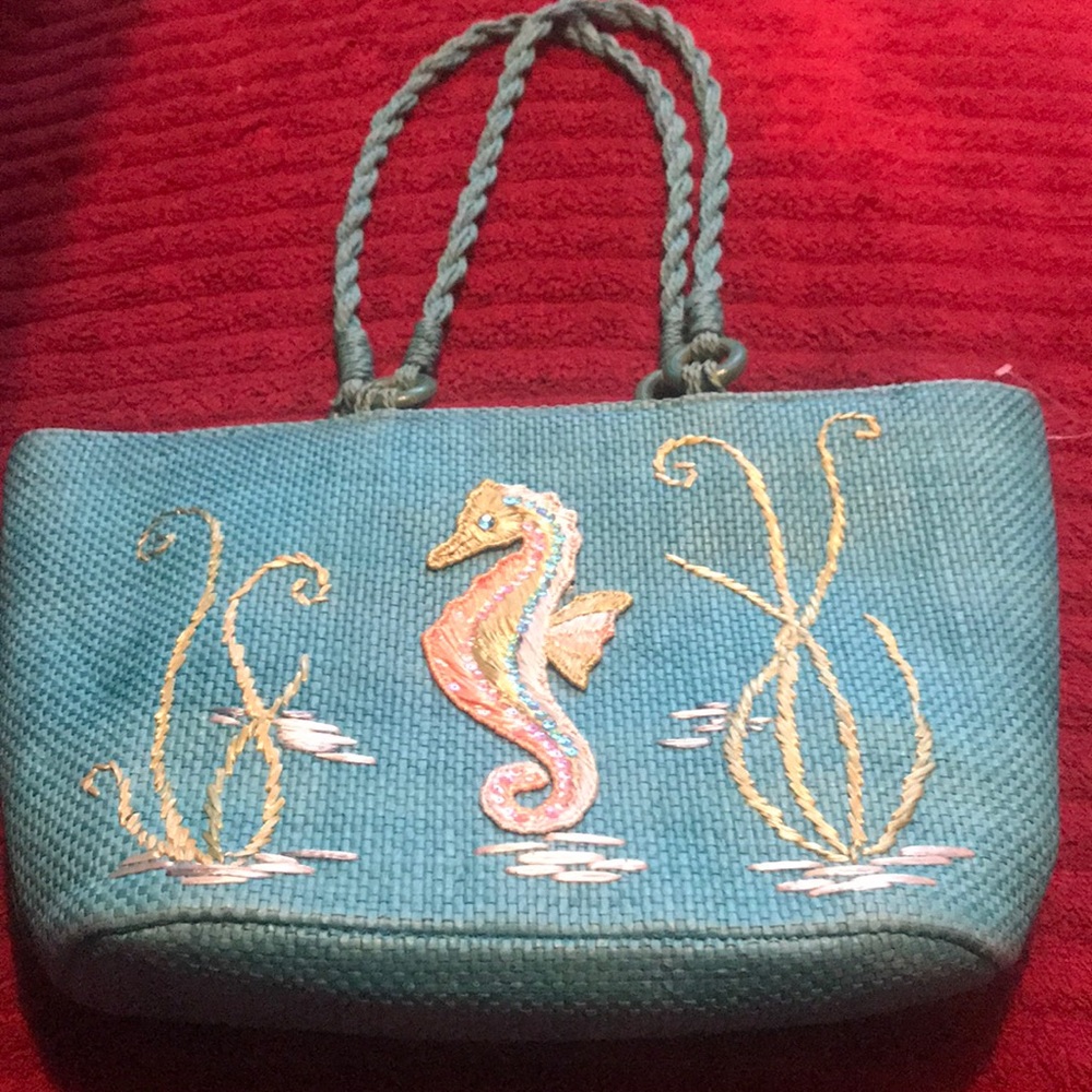 Capelli straw world medium/small tote